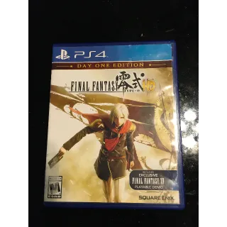 Final Fantasy Type-0 HD Day One Edition 