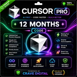 Cursor Pro 12 Months Code - Global