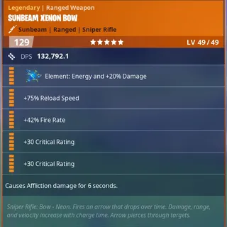 Reload Xenon Bow in Venture