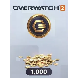 1000 coins Overwatch Worldwide 
