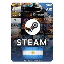Steam Gift Card 300 ARS 