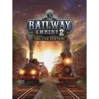 Railway Empire 2 - Digital Deluxe Edition (Win) {𝐑𝐞𝐠𝐢𝐨𝐧 𝐀𝐫𝐠𝐞𝐧𝐭𝐢𝐧𝐚}