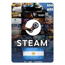 Steam Gift Card 300 ARS  (𝐀𝐔𝐓𝐎 𝐃𝐄𝐋𝐈𝐕𝐄𝐑𝐘)