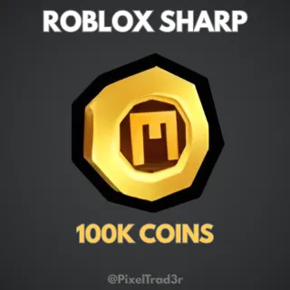 100K Coins - Roblox SHARP