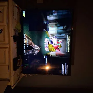 Glowing Blue Devil Mask