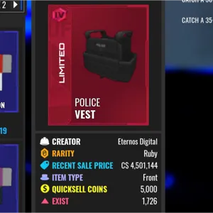 Police Vest  - UF