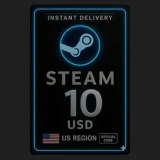 $10.00 Steam USA (Instant Delivery)