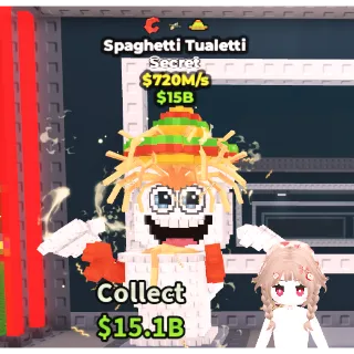 Spaghetti Tualleti 700M/s + 🍝 3 TRAITS