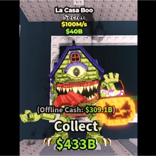 La Casa Boo 100m/s ✨BASE