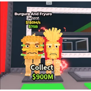 Burguro And Fryuro 150M/s✨