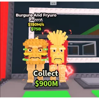 BURGURO AND FRYURO 150M/s ✨BASE