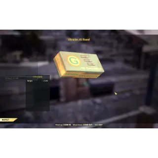 26K Ultracite .45 round ammo