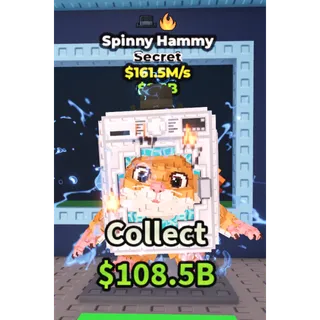 Spinny Hammy 161.5m/s