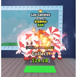 138m/s Los candies fire trait