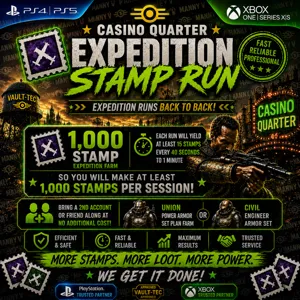 1000 Expedition Stamps