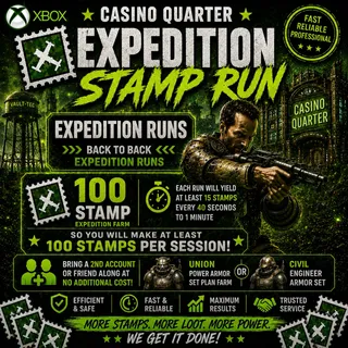 100 Expedition Stamps