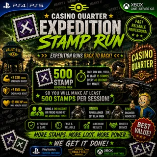 500 Expedition Stamps
