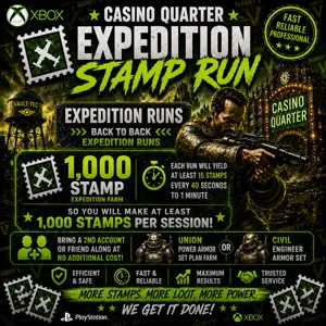 1000 Expedition Stamps