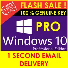 Windows 10 Professional 32/64bit License Key 