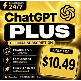 ChatGPT Plus | 1 Month | Account with Subscription