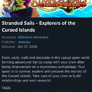 Stranded Sails - Explorers of the Cursed Islands