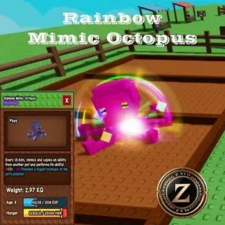 Rainbow Mimic Octopus