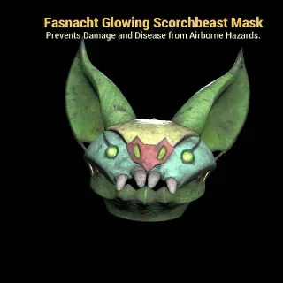 Glowing Scorchbeast Mask