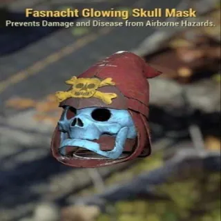 Glowing Skull Mask