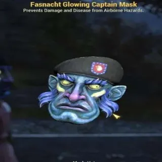 Glowing Captain Mask