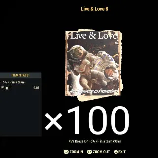 Live & Love 8 (×100)