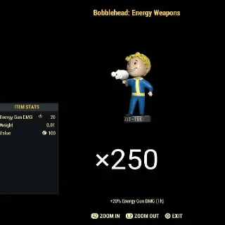 Bobblehead Energy Weapons
