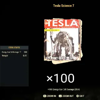 Tesla Science 7 (×100)