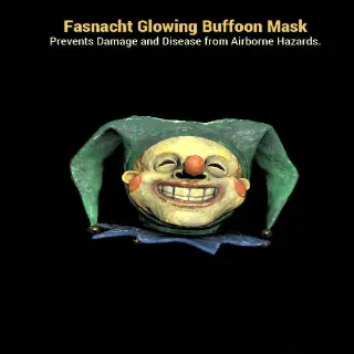 Fasnacht Glowing Buffoon Mask