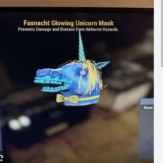 Glowing Unicorn Mask