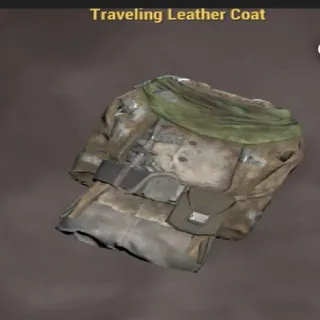 Traveling Leather Coat