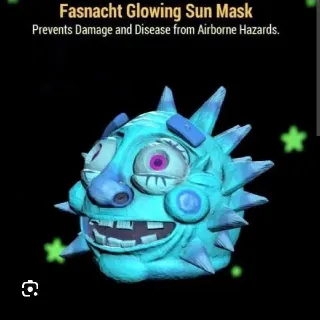 Glowing Sun Mask