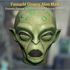 Fasnacht Glowing Alien