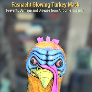 Fasnacht Glowing Turkey