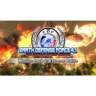 EDF 4.1: Mission Pack 2: Extreme Battle DLC