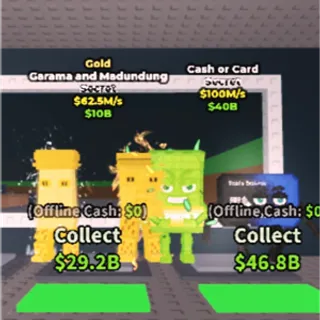 Garama Cash or Card Pack