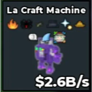 2.6B/s La Craft