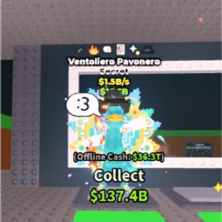 1.5B/s Peacock SAB