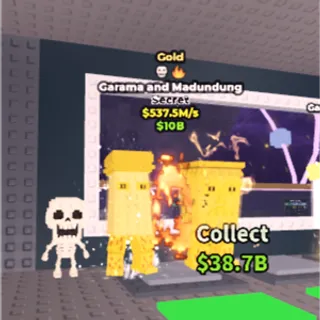 Skull Gold Garama Rare