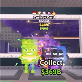 2B/s Cash or Card