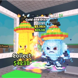 3.3B/s Gold and Diamond