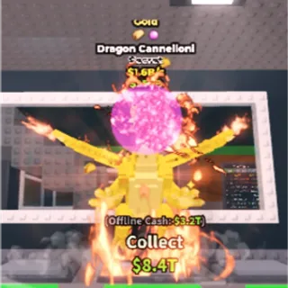 1.6B/s Dragon Cannelloni