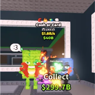 1.8B/s Cash or Card