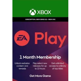 EA Play 1 month Xbox Live Key GLOBAL