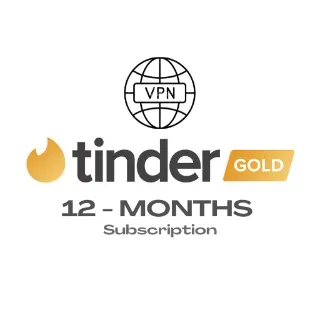 Tinder Gold 12-Months Subscription