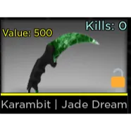 Karambit Jade Dream Stat Trak